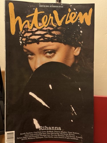 Interview magazine rihanna - magazine,