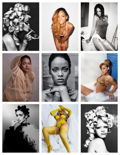 Rihanna poster print - print,